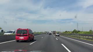 Driving on the Italian Autostrada