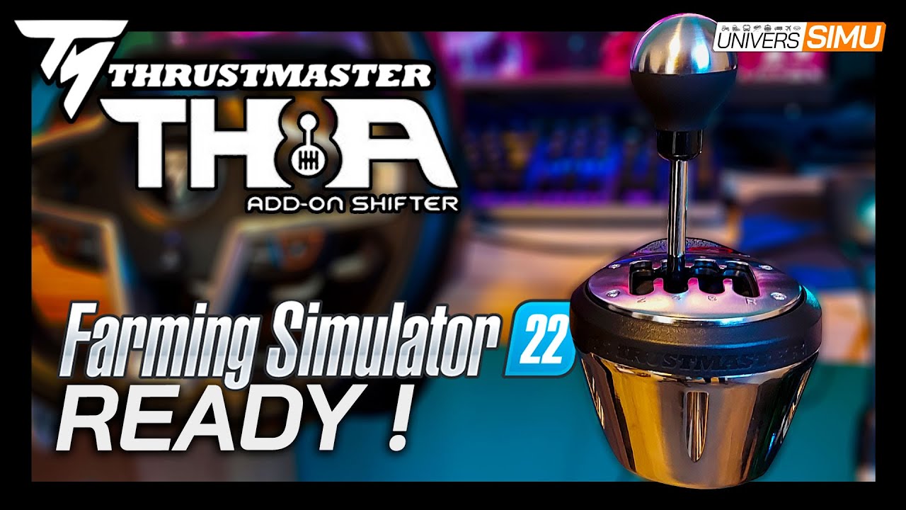 Thrustmaster TH8 A - Add-On Levier de vitesse - Simulation automobile  Thrustmaster sur