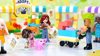 Wanna adopt a hedgehog 🦔? Me tooooo! LEGO Friends Pet Adoption Day build & review by ellieV  57,758 views 1 month ago 14 minutes, 9 seconds