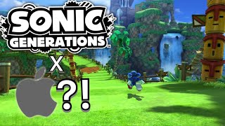 SONIC GENERATIONS ON iOS?! | Steam Link Controller Test
