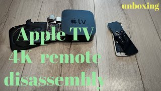 Siri remote for Apple TV 4K disassembly
