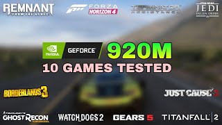 Nvidia GeForce 920M Gaming Test ! 2019