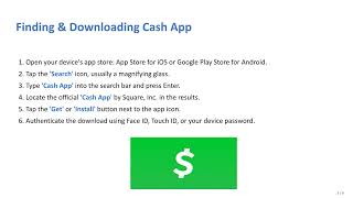 How to Download and Install Cash App pptx screenshot 3