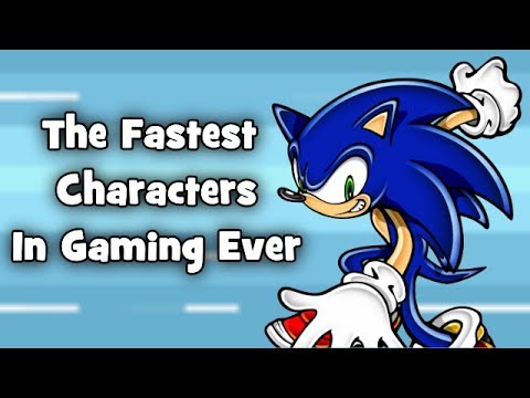 The 15 Fastest Video Game Characters Ever And Their Estimated Top Speed