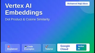 Google Vertex AI Embeddings Explained with Examples | GCP Tutorial
