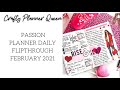 Daily Planner | Passion Planner Daily | Planner Flipthrough