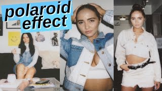 how to get the polaroid effect on instagram | polaroid instagram theme