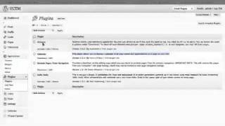 WPCI Workshop - Wordpress - Part V: Plugins