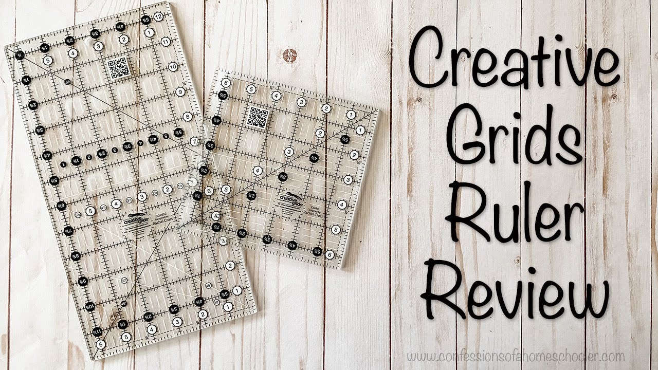 The Best Quilting Ruler - Creative Grids Acrylic Ruler Review