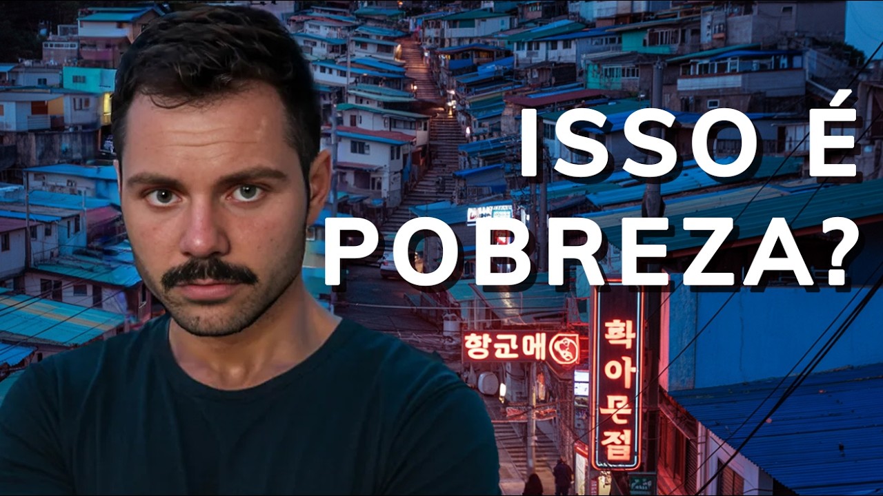 SOZINHO dentro de uma FAVELA na COREIA DO SUL