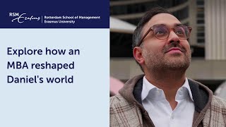 Daniel Cheddies Full-time MBA journey | Rotterdam School of Management, Erasmus University