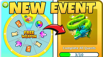 ZOMEREVENEMENT 🏝️ In Weapon Fighting Simulator | Nieuw beste wapen 🔥