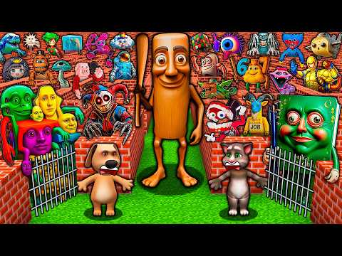 SECRET MAZE of TUNG TUNG SAHUR had NO WAY OUT - ITALIAN BRAINROTS in MINECRAFT Animation