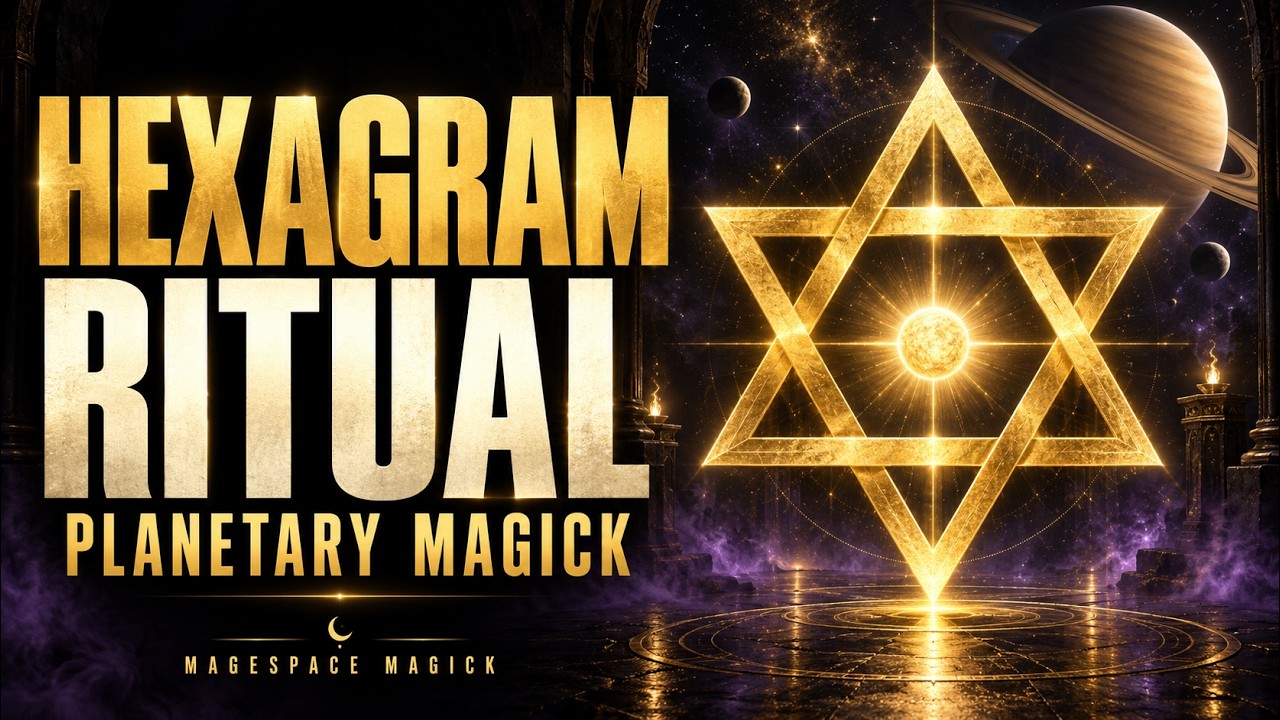 Hexagram Ritual Explained: The Golden Dawn Protocol for Planetary ...