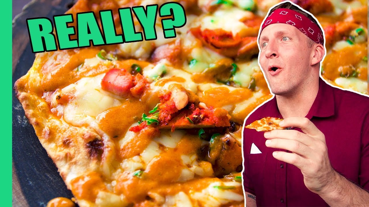 Deadly Indian Pizza in New Delhi, India! Plus the CRAZIEST Pizzas around Asia! | Best Ever Food Review Show