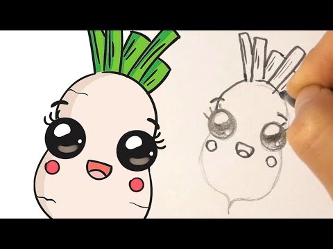Vídeo: Como Desenhar Um Nabo