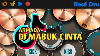 DJ MABUK CINTA - KURASA KU SEDANG DI MABUK CINTA - TIK TOK VIRAL | REAL DRUM COVER