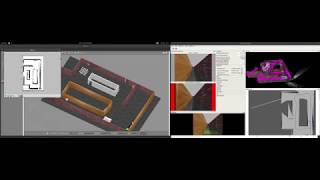 Autonomous RRT path planning and obstacle avoidance with ROS Gazebo and RTAB-Map