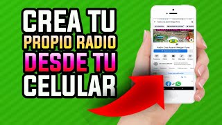 CÓMO CREAR UNA PROPIO EMISORA DE RADIO ONLINE GRATIS POR INTERNET DESDE CELULAR ANDROID 2022 - 2023 screenshot 2