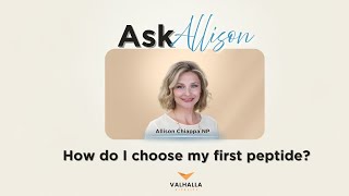 Ask Allison: How to Choose Your First Peptide
