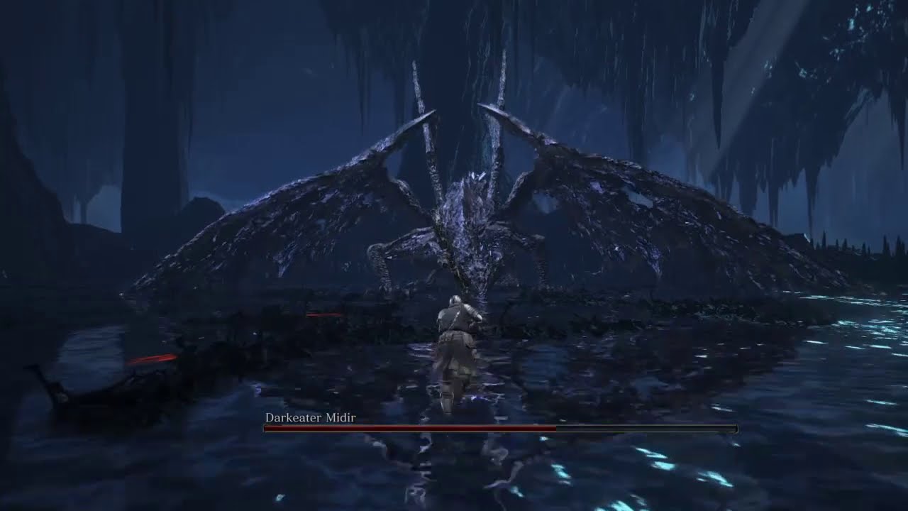 DARK SOULS 3 Darkeater Midir. NG 7 First Try - YouTube