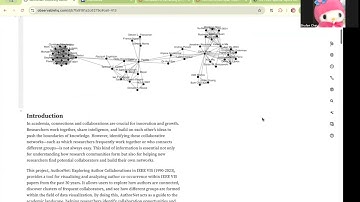 AuthorNet: Exploring Author Collaborations in IEEE VIS (1990-2023)