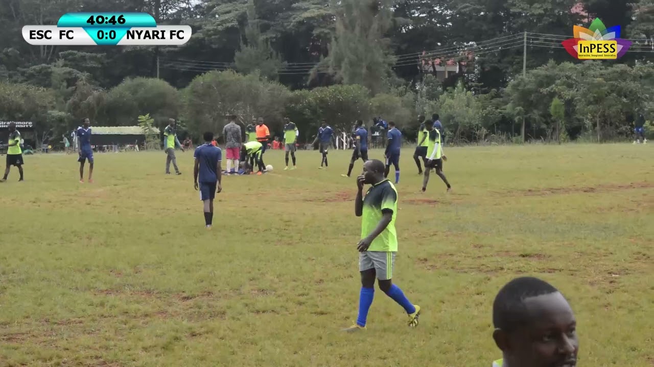 Esc FC vs Nyari FC First Half  - 14th July 2024, played at Strathmore Sports Complex.