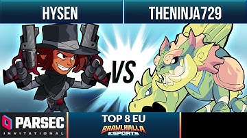 Hysen vs TheNinja729 - Top 8 - Parsec Invitational 2021 - EU 1v1