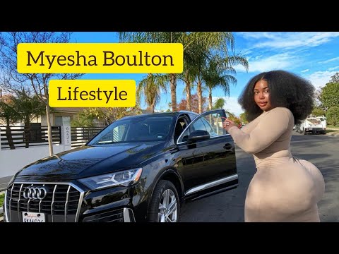 Curvy model Myesha Boulton beautiful outfits plus size model | Wiki