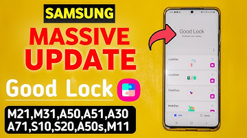 Samsung One Ui 3 New Update Release For Samsung Devices - Good Lock | Customization Samsung App