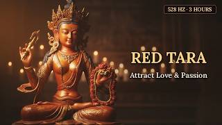 Red Tara Mantra · Om Tare Tam Soha | 528 Hz Love Frequency | 3 h · Attr | तिब्बती मंत्र | गहरा ध्यान screenshot 4