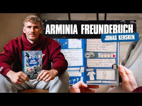 Arminia Freundebuch mit Jonas Kersken
