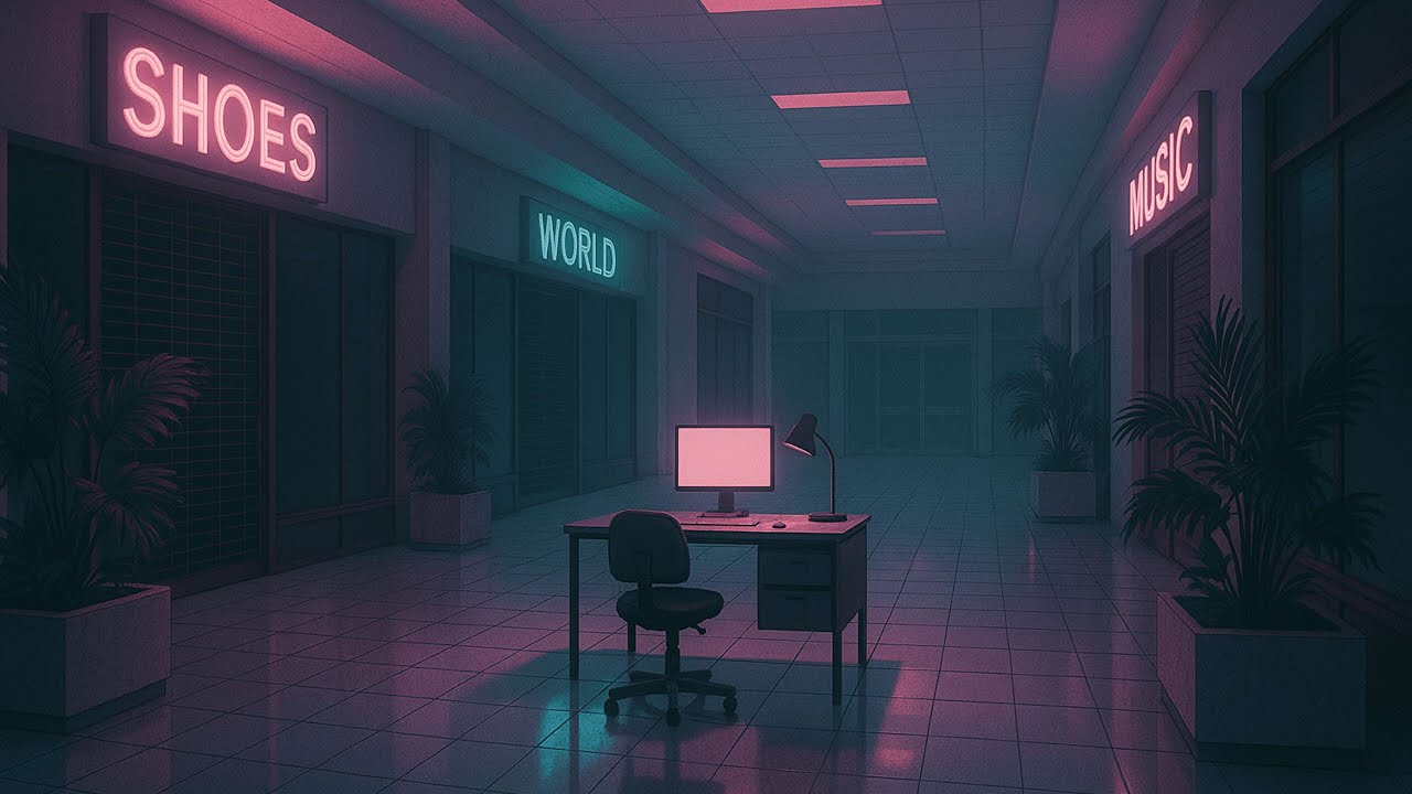 Liminal Mall Lofi 🛒 Neon Beats for Focus, Ambience, and Deep Flow