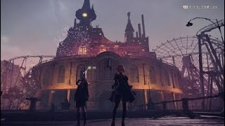 Nier お散歩です 遊園地廃墟から Juna S Hunter S Life モンハン