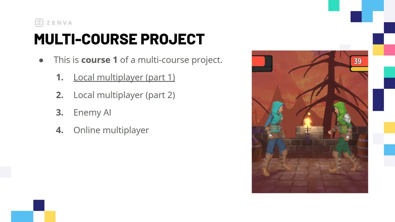 Fighting Game in Godot - Unit 1 - Fighter Setup preview 1
