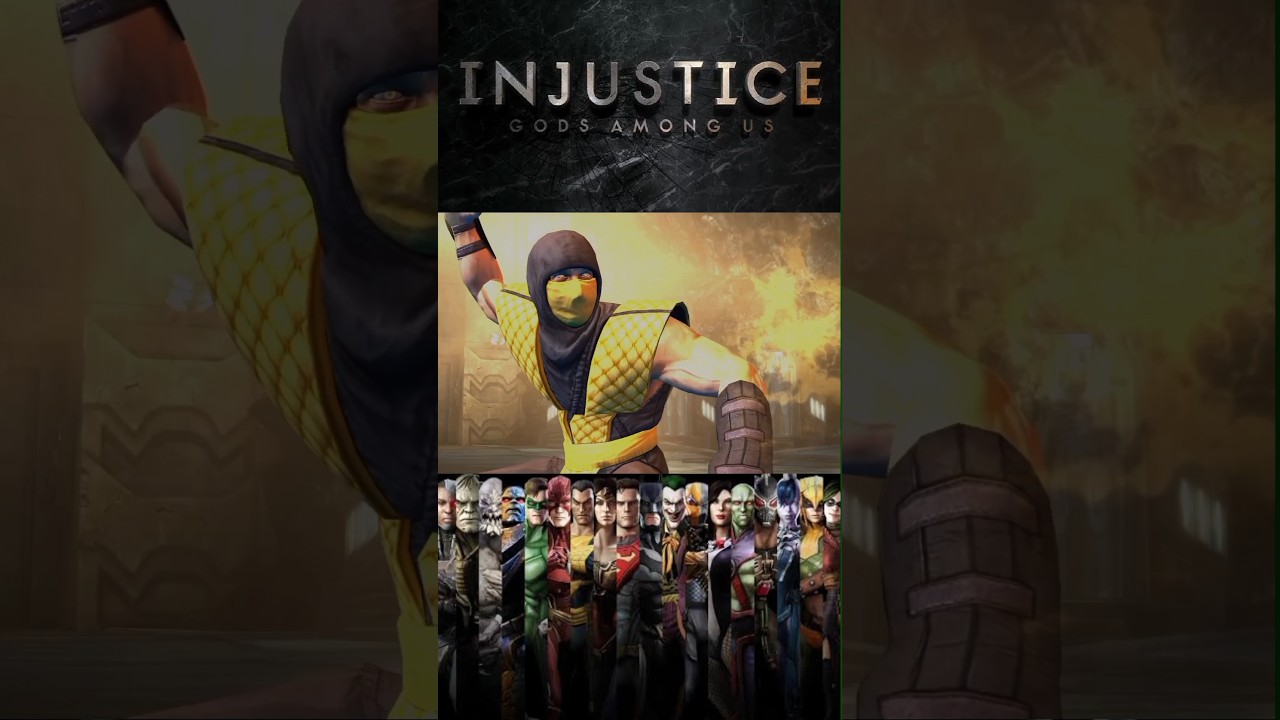 scorpion classic (super move) : injustice god among us mobile 