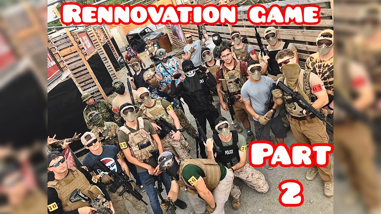 Okinawa Airsoft Park Renovation Game 沖縄エアソフトパークリフォーム試合 pt2 YouTube