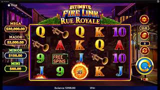Ultimate Fire Link Rue Royale Slot by Light & Wonder 🚩 Online Gameplay & Free Spins 🚩NSG Team screenshot 5
