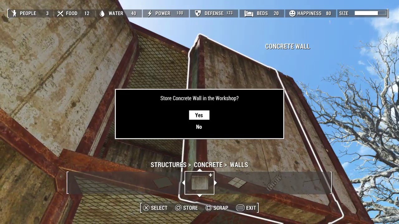 Fallout 4 build time session 2 pt 14 mutfruit super bunker