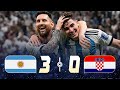 سحر ميسي وألفاريز أذهل العالم | الأرجنتين ضد كرواتيا ٣-٠ | أبرز اللقطات | كأس العالم ٢٠٢٢