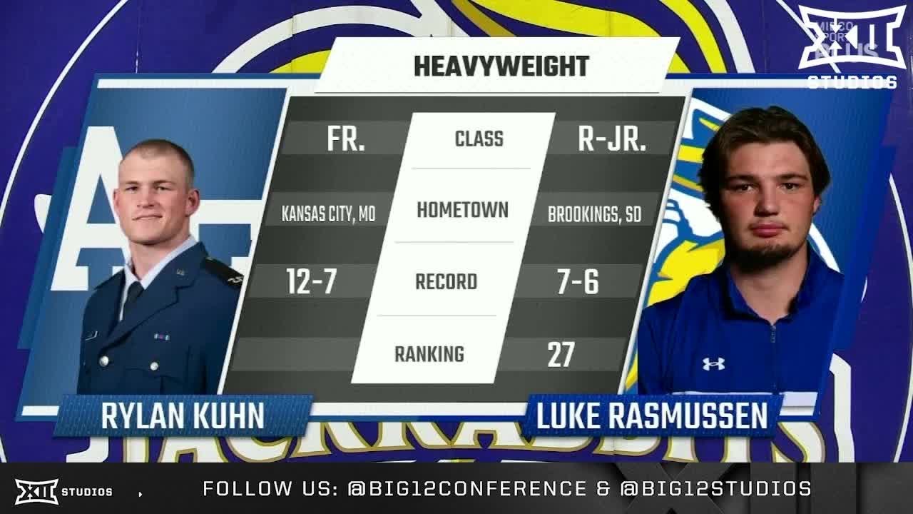 Luke Rasmussen vs. Antonio Ramos (285lbs) FULL MATCH | 2025-26 Big 12 Wrestling