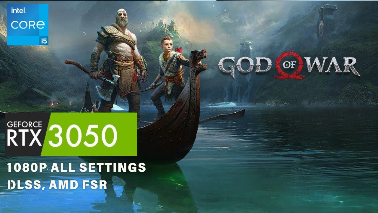 RTX 3050 - God of War | 1080p All Settings Benchmark | Lenovo LOQ RTX 3050 (6GB)