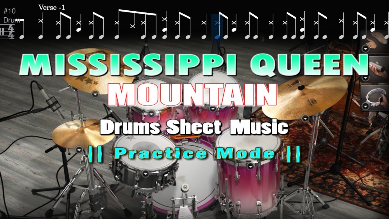 Mountain Mississippi Queen Drums Sheet Music (With Download) YouTube