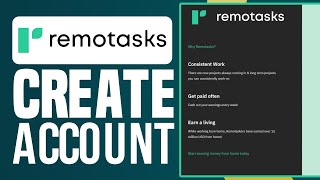 How To Create A Remotask Account (2026) Step By Step Tutorial