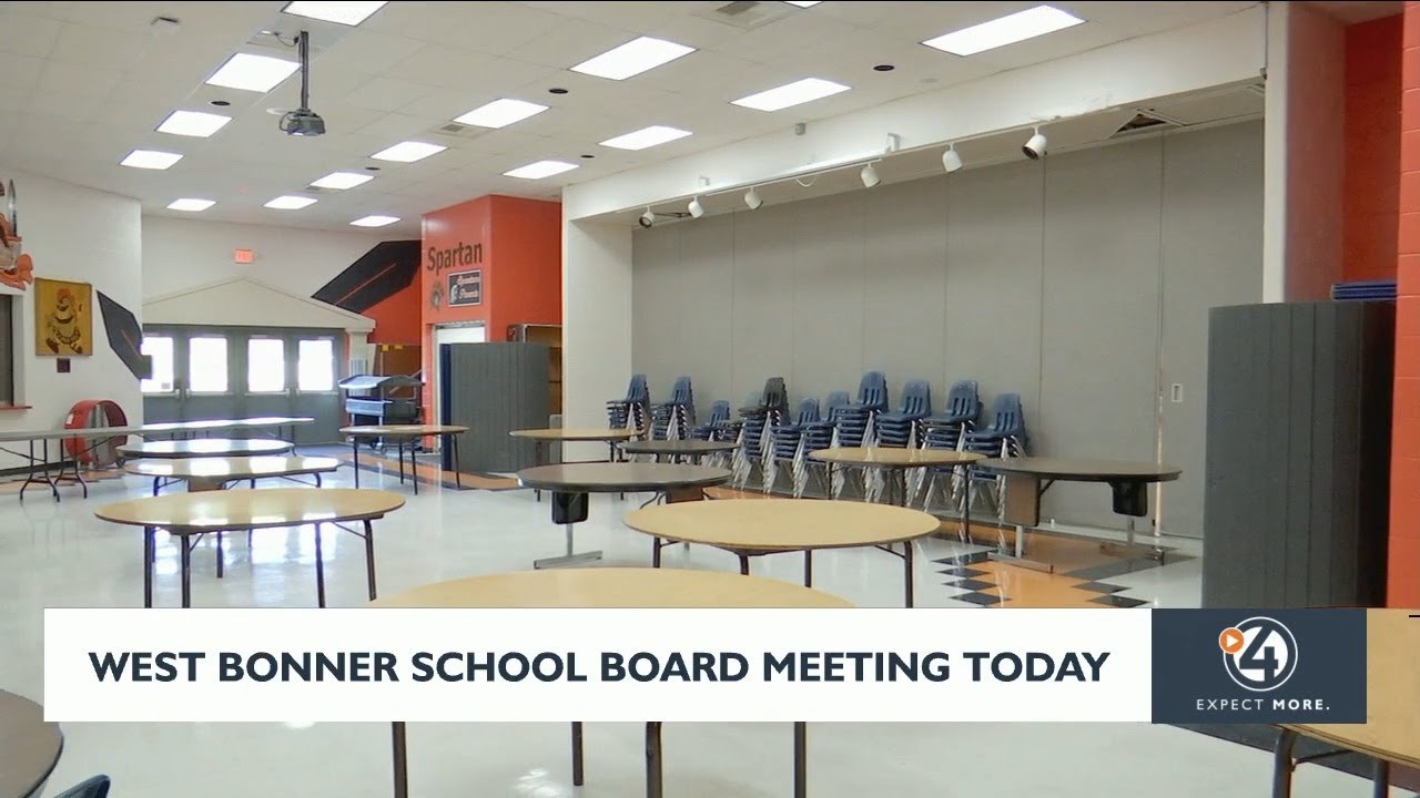 West Bonner school board meeting today YouTube