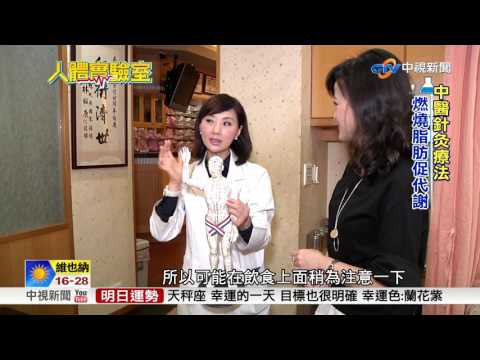 人體實驗室 告別掰掰肉! 針灸消蝴蝶袖│中視新聞20170518