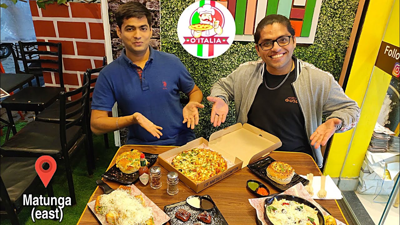 Oitalia Matunga /Best Italian Food In Matunga /ESTR Mumbai Food Vlogs
