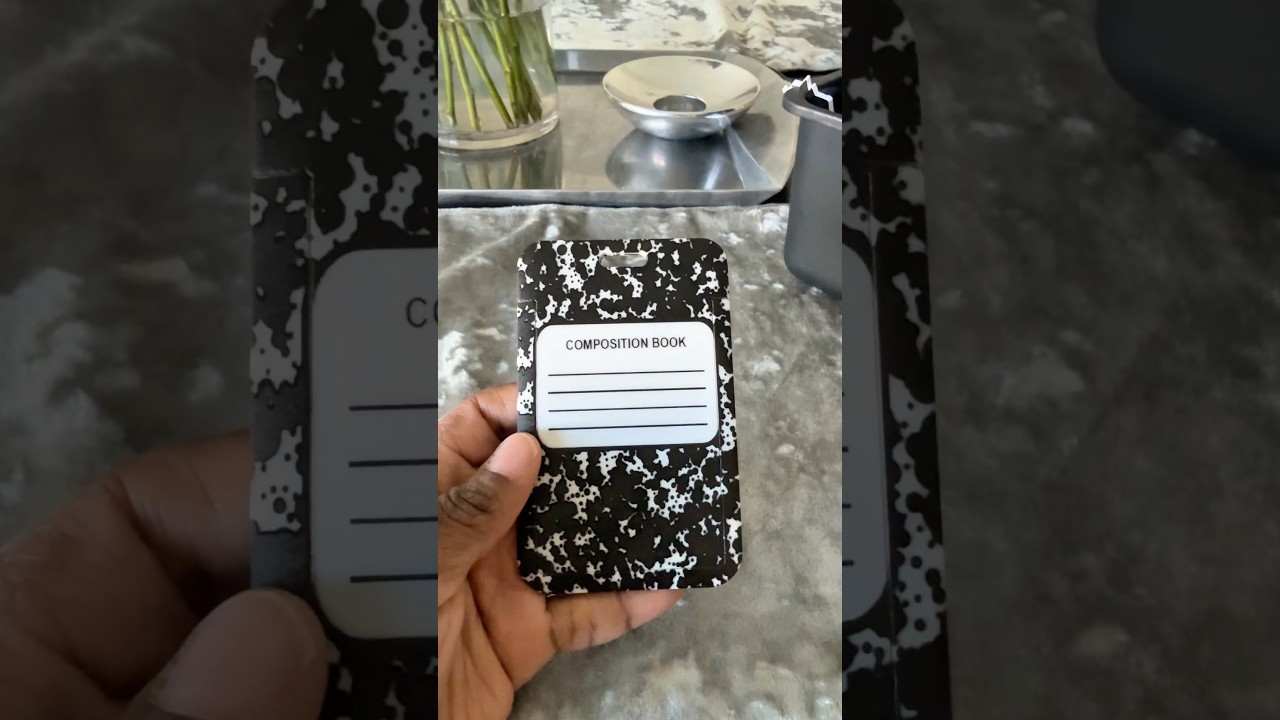 The Viral Walmart Composition Notebook ID Lanyard That No One Can Open | The Secret Revealed
