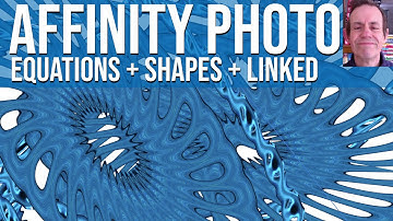 Affinity Photo : How To Equations Filter Distortion + Combined Shapes For 100s Of Designs