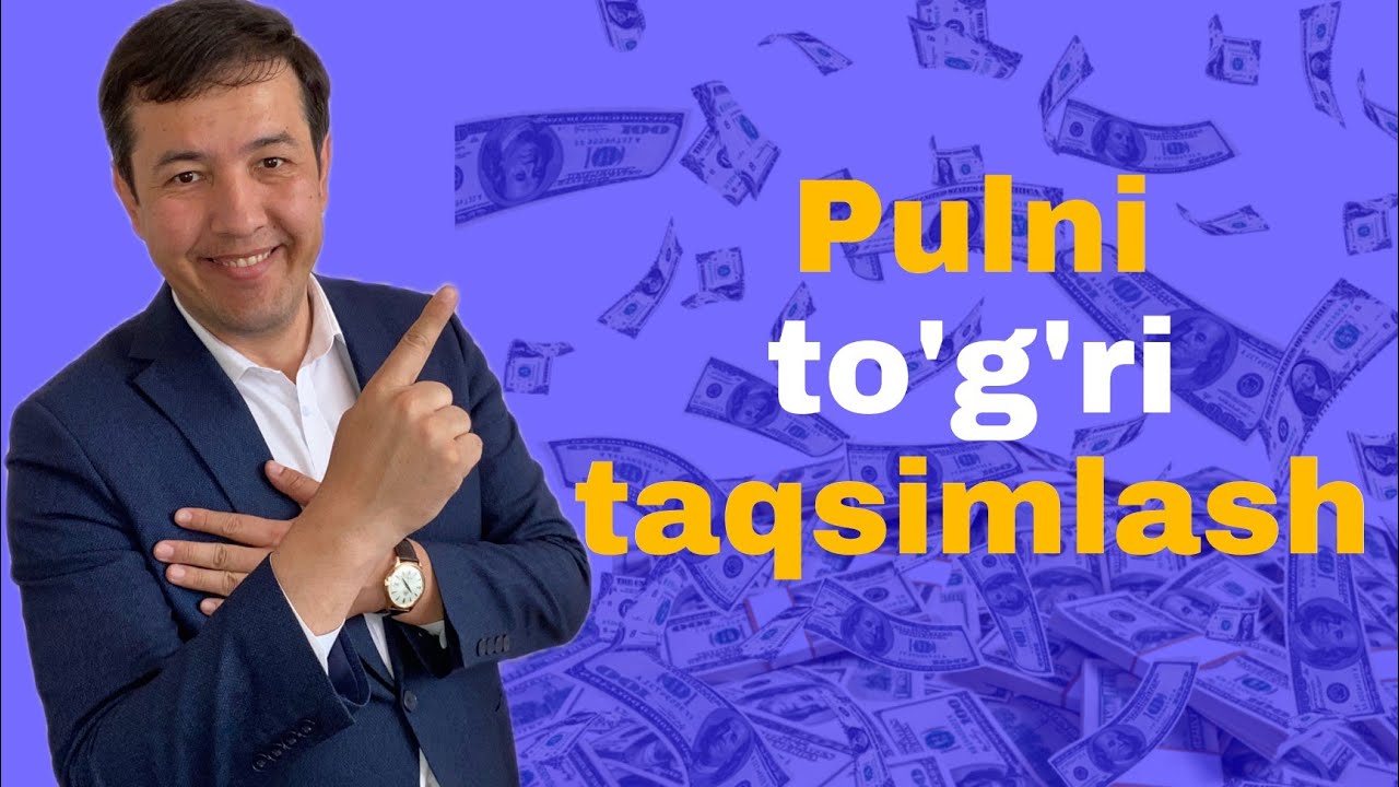 Pulni to'g'ri taqsimlash